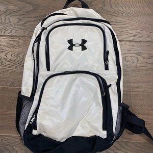 White Under Armor backpack
